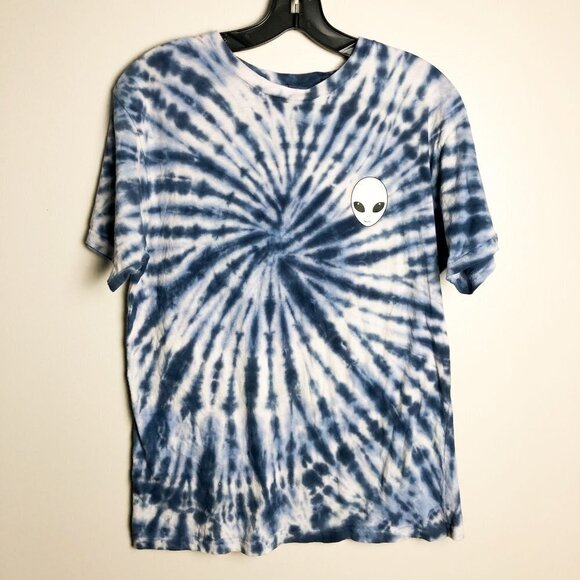 Alien Crewneck T Tie Short Sleeve Soft T shirt Small - Picture 1 of 4